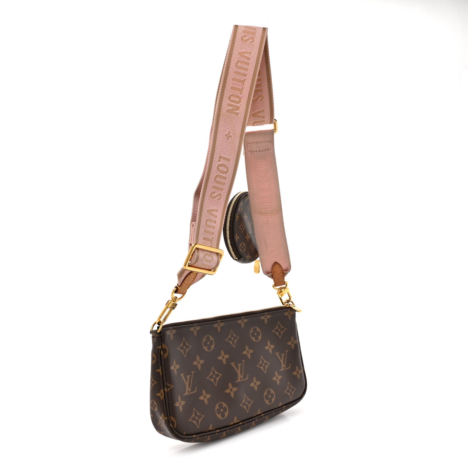 Louis Vuitton Monogram Multi Pochette Accessories Large Pochette Rose Clair 3 of 9