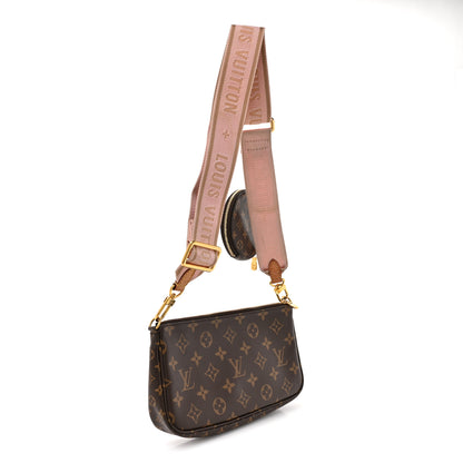 Louis Vuitton Monogram Multi Pochette Accessories Large Pochette Rose Clair 3 of 9
