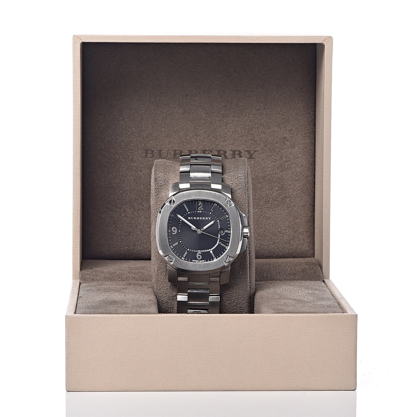 Stainless Steel 36mm The Britain Automatic Watch Black BBY1502