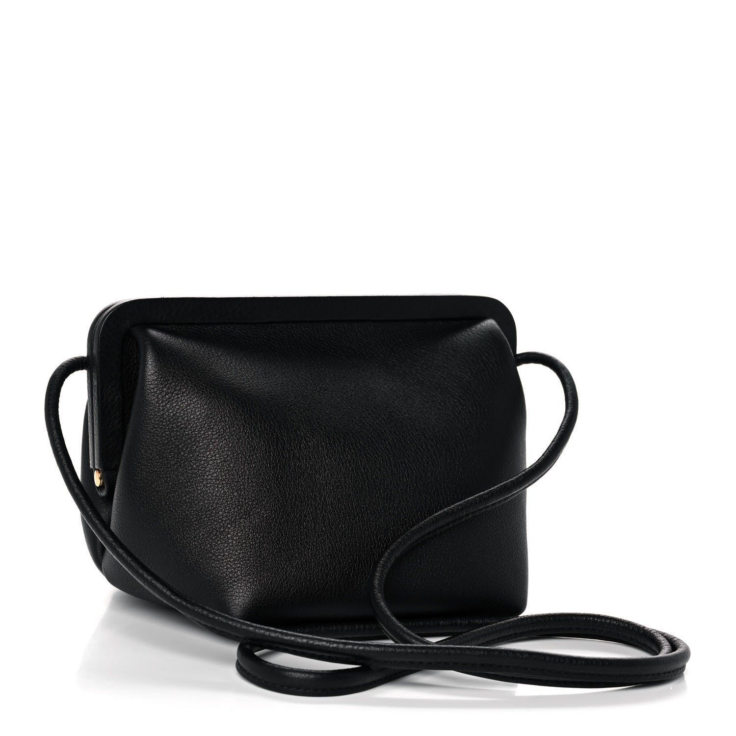 Mansur Gavriel Lambskin Mini Bloom Shoulder Bag Black 4 of 10