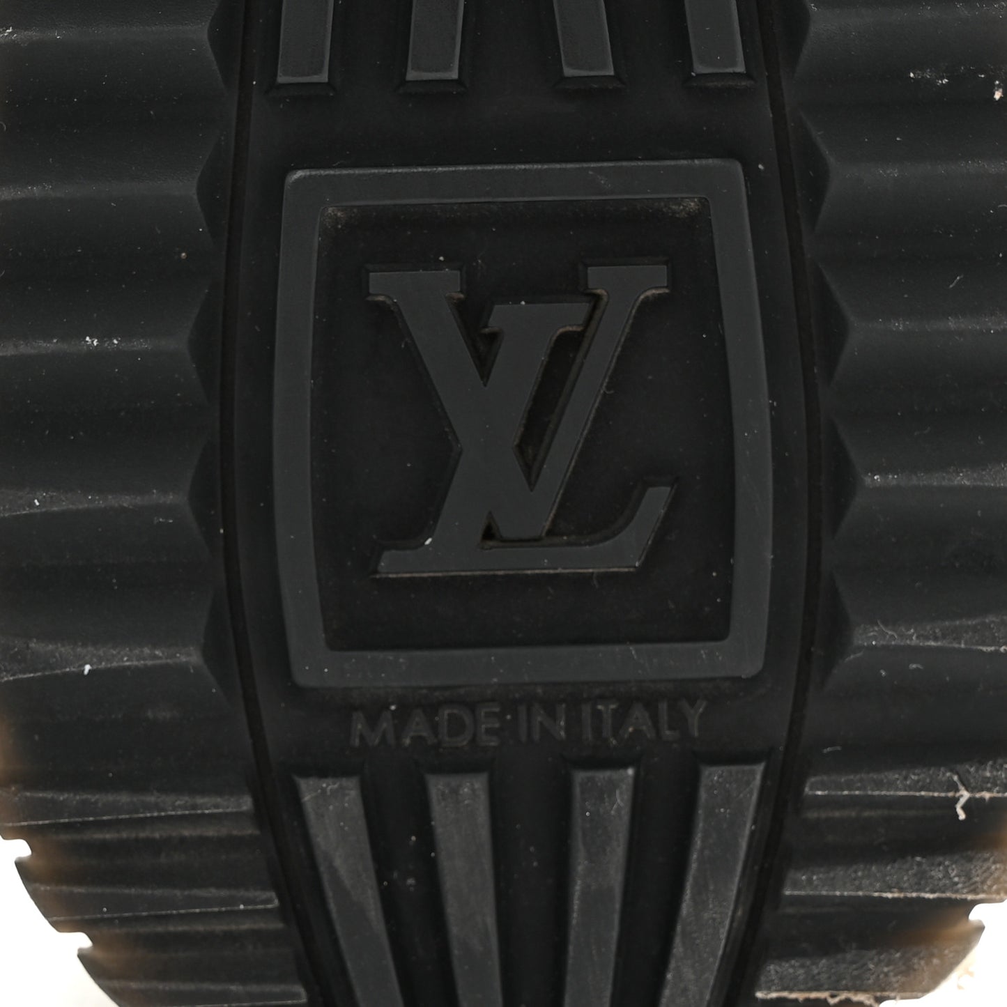 Suede Monogram Run Away Sneakers 37.5 Black