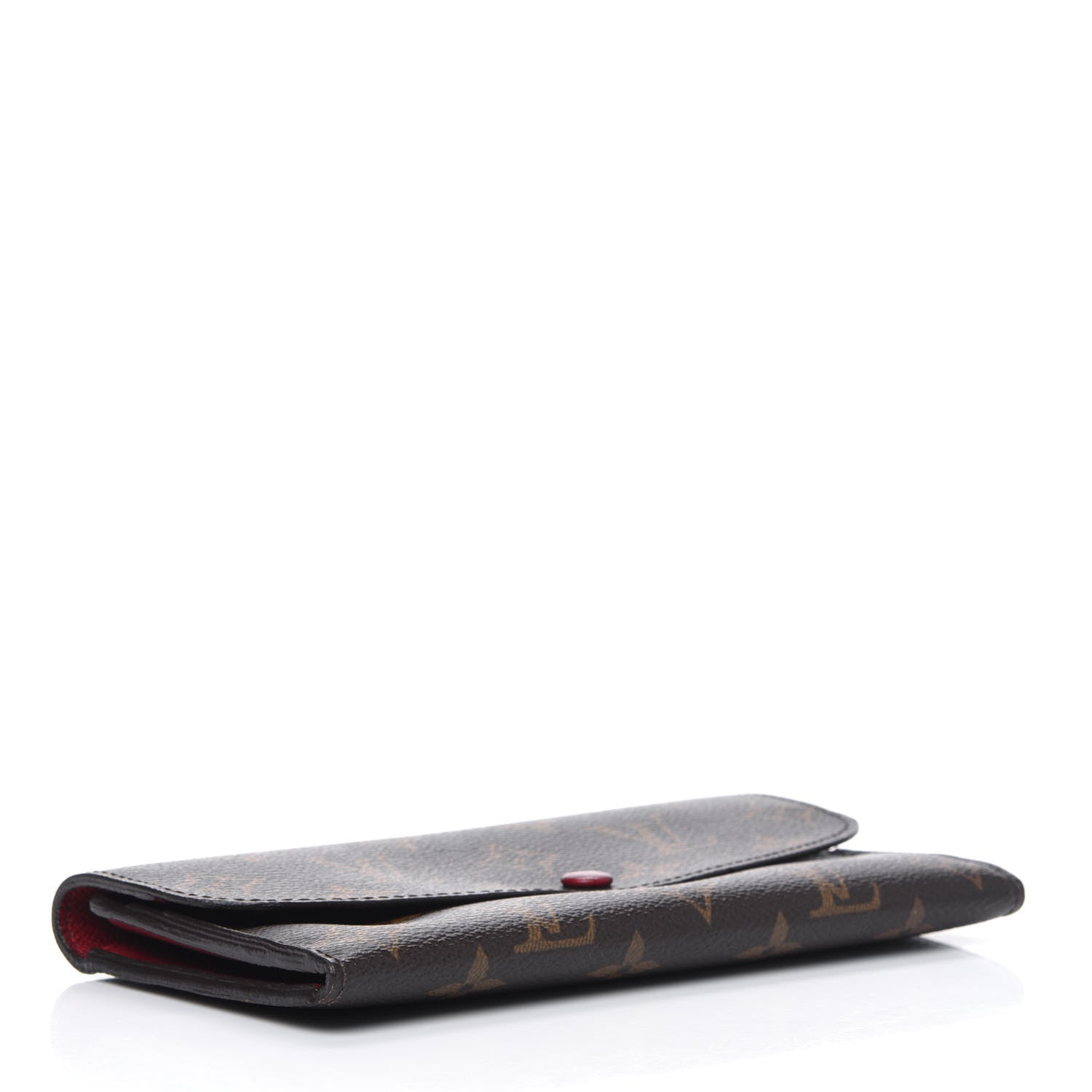 Louis Vuitton Monogram Emilie Wallet Red 3 of 6