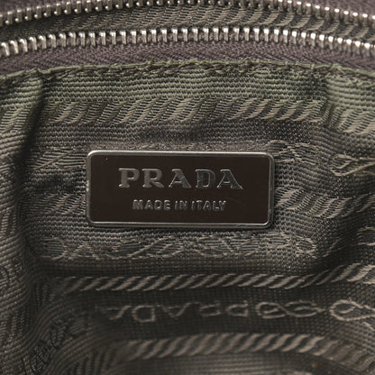 Prada Ostrich Frame Bowler Soleil 6 of 23