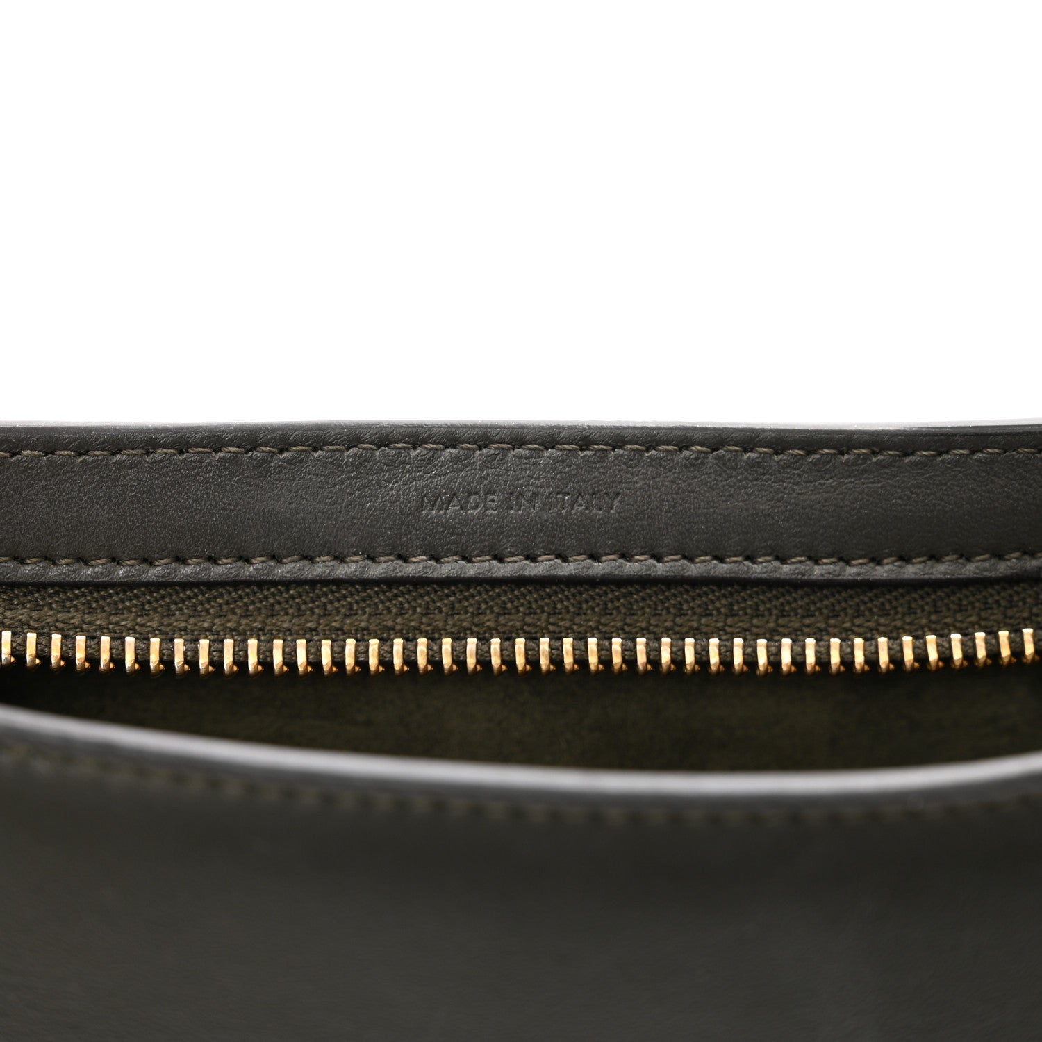 Celine Smooth Calfskin Cuir Triomphe Shoulder Bag Black 7 of 9