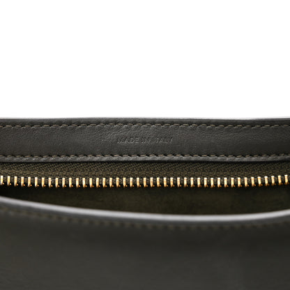 Celine Smooth Calfskin Cuir Triomphe Shoulder Bag Black 7 of 9