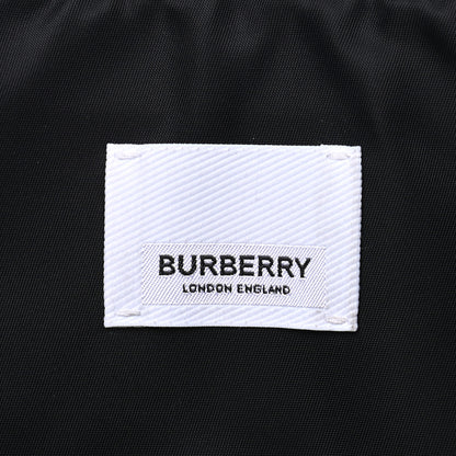 Burberry Nylon London Montage Print Flat Tote Bag Black 5 of 8