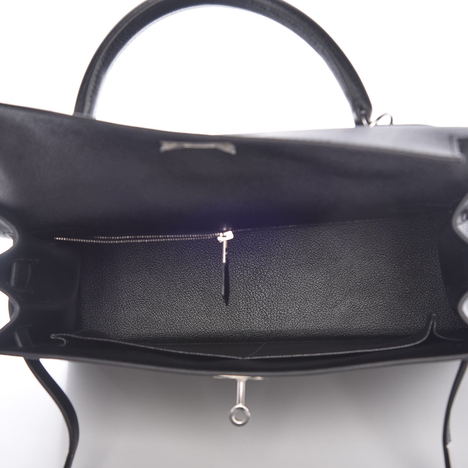 Hermes Epsom Kelly Sellier 32 Black 16 of 35