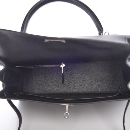 Hermes Epsom Kelly Sellier 32 Black 16 of 35