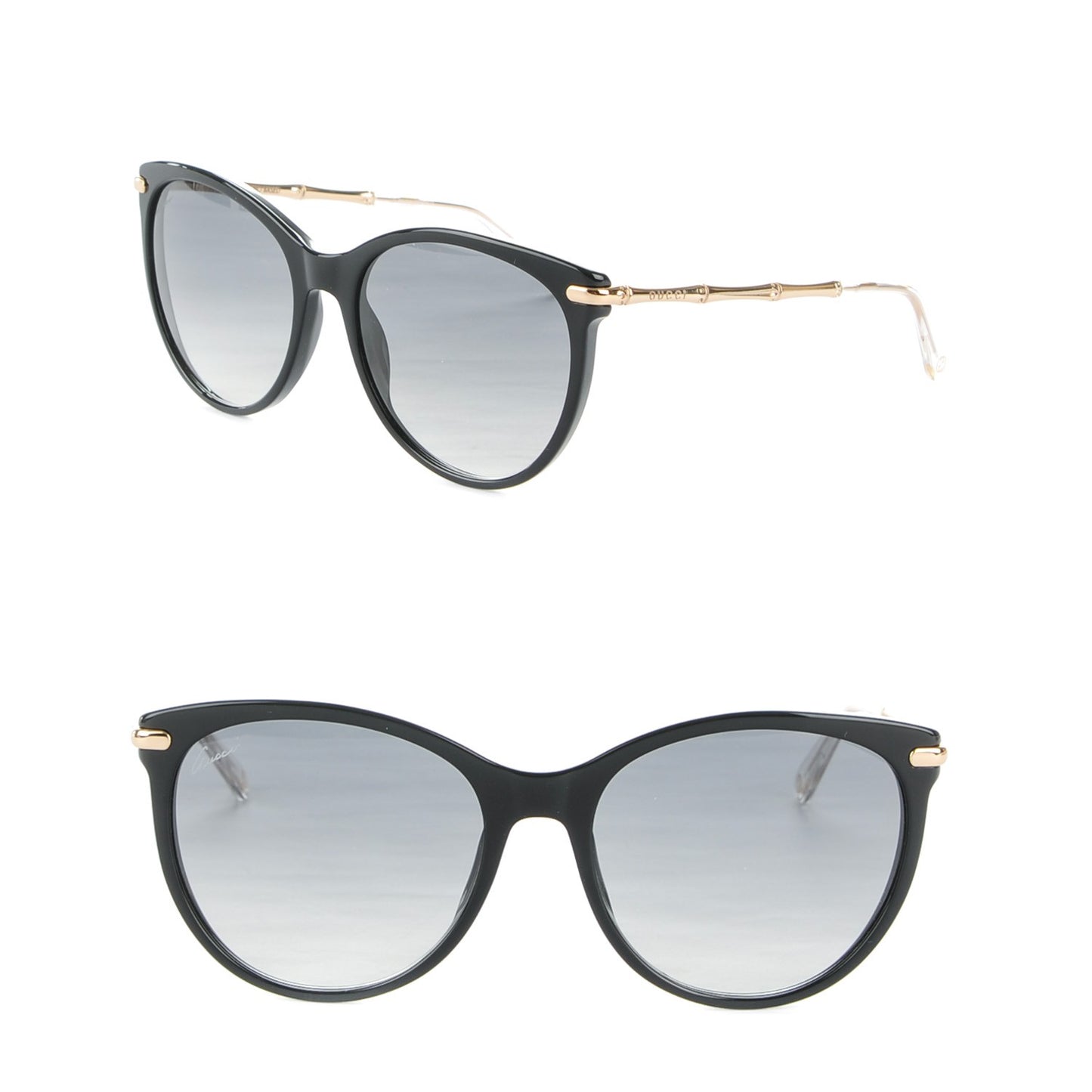 Bamboo Cat Eye 3771/S Sunglasses Black