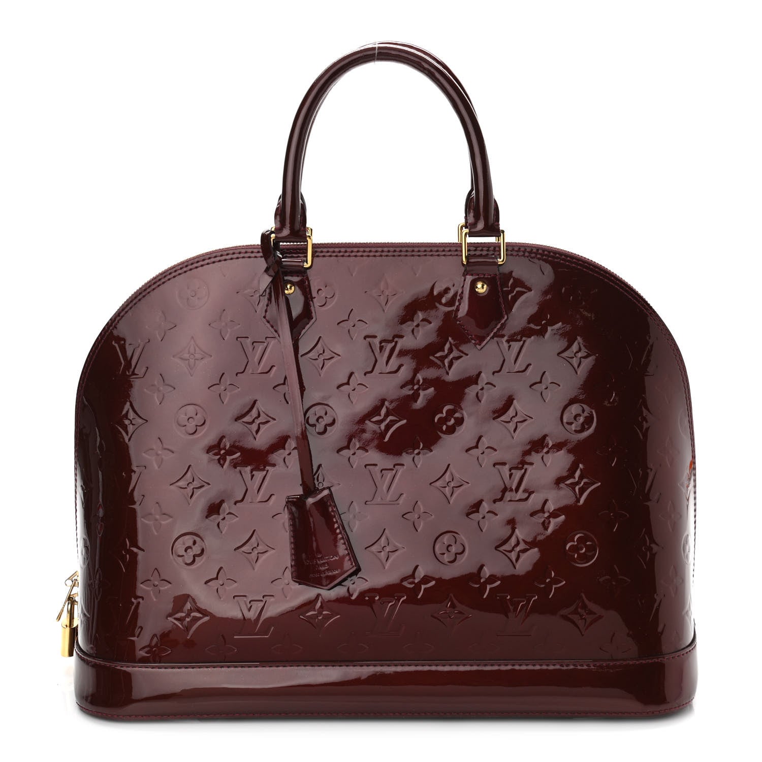 Louis Vuitton Vernis Alma GM Rouge Fauviste 1 of 10
