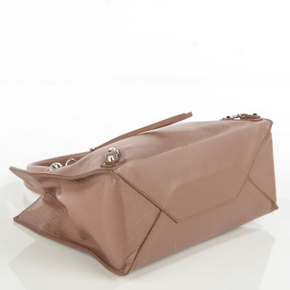 Balenciaga Calfskin Papier Mini A4 Tote Tomette 4 of 9