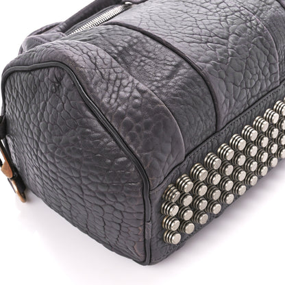 Alexander Wang Pebbled Lambskin Rockie Tundra Antique Silver Hardware 8 of 9