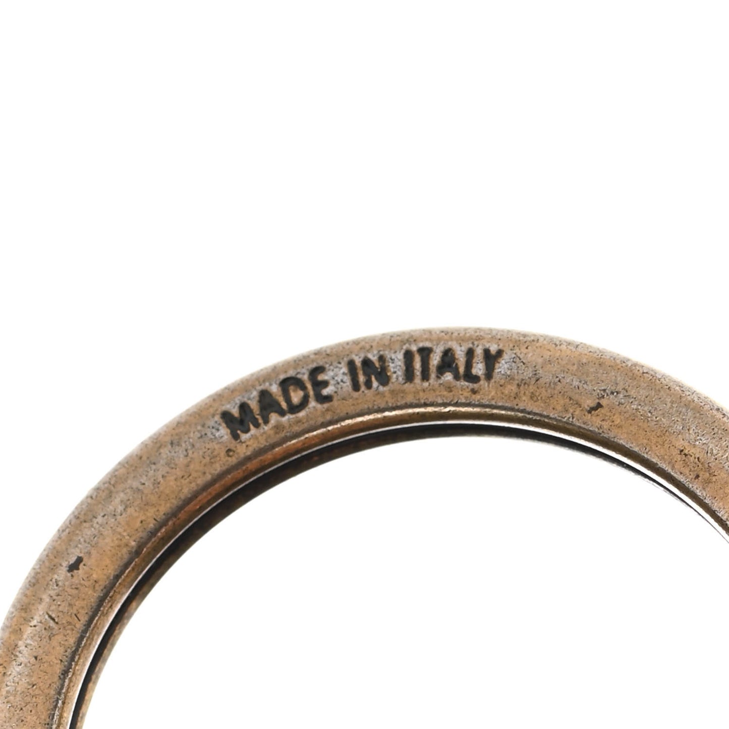 Pearl Double G Key Chain Gold