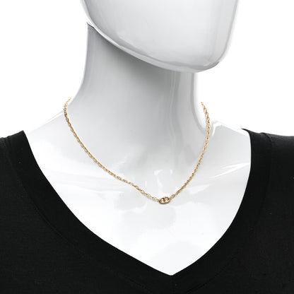 Hermes 18K Yellow Gold TPM Farandole Pendant Necklace 2 of 4