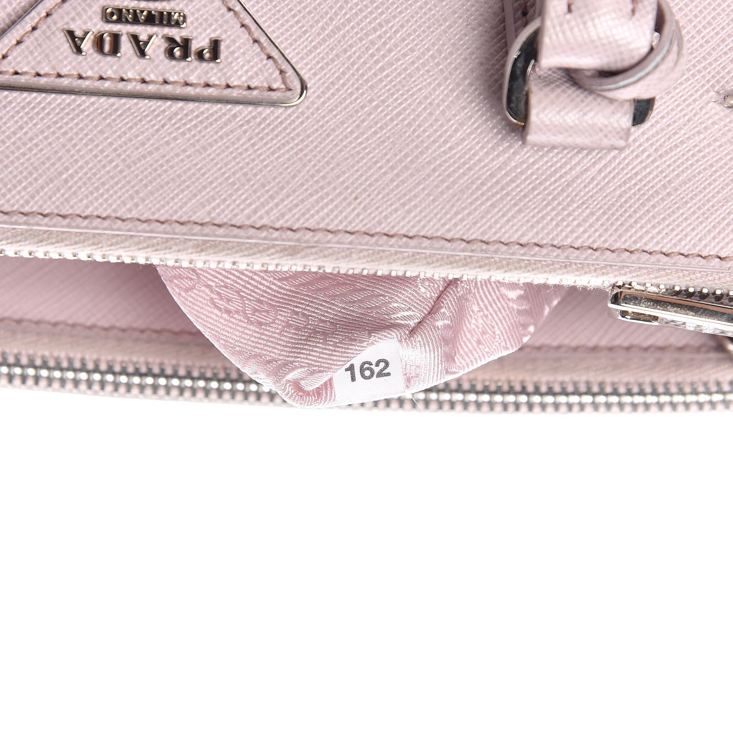 Prada Saffiano Small Galleria Double Zip Tote Mughetto 6 of 19