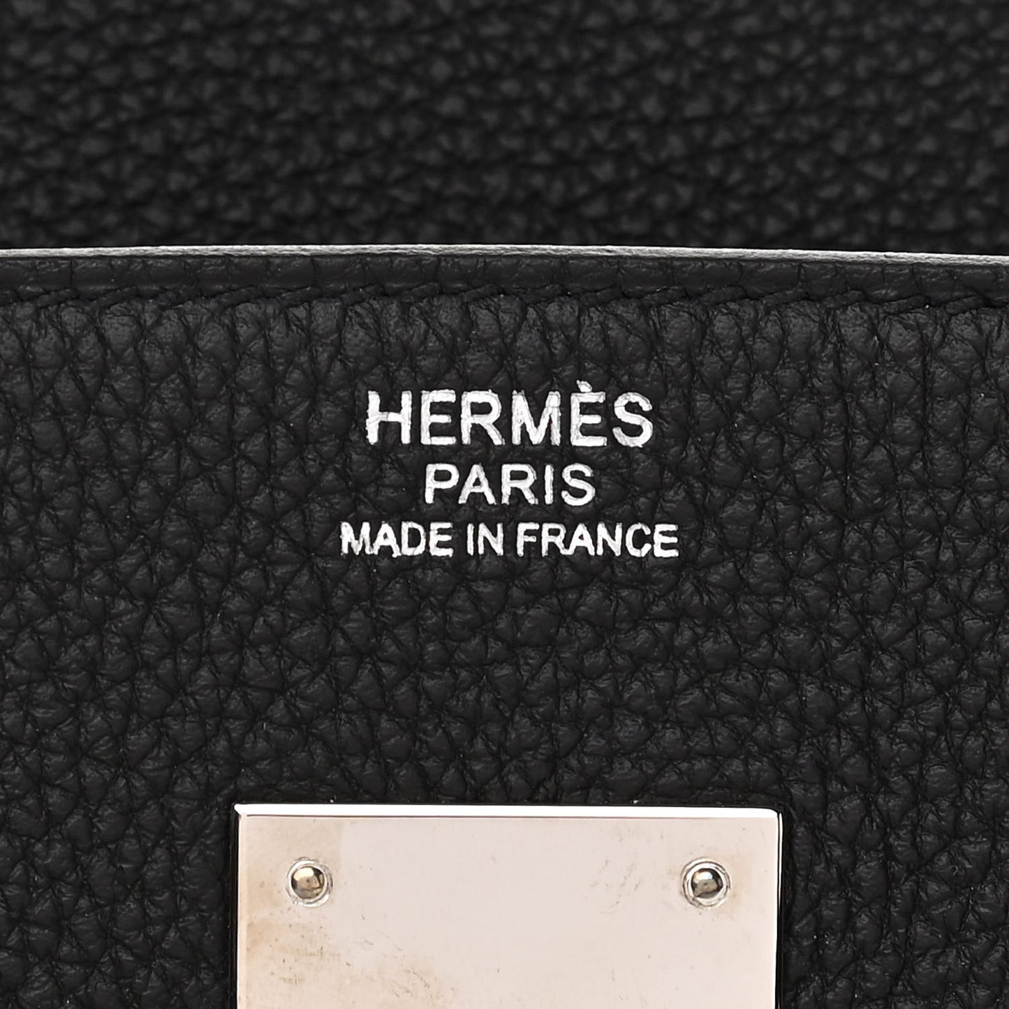 Togo Birkin 30 Black