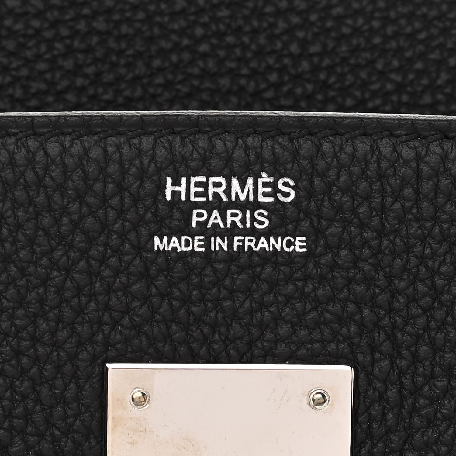 Hermes Togo Birkin 30 Black 6 of 11