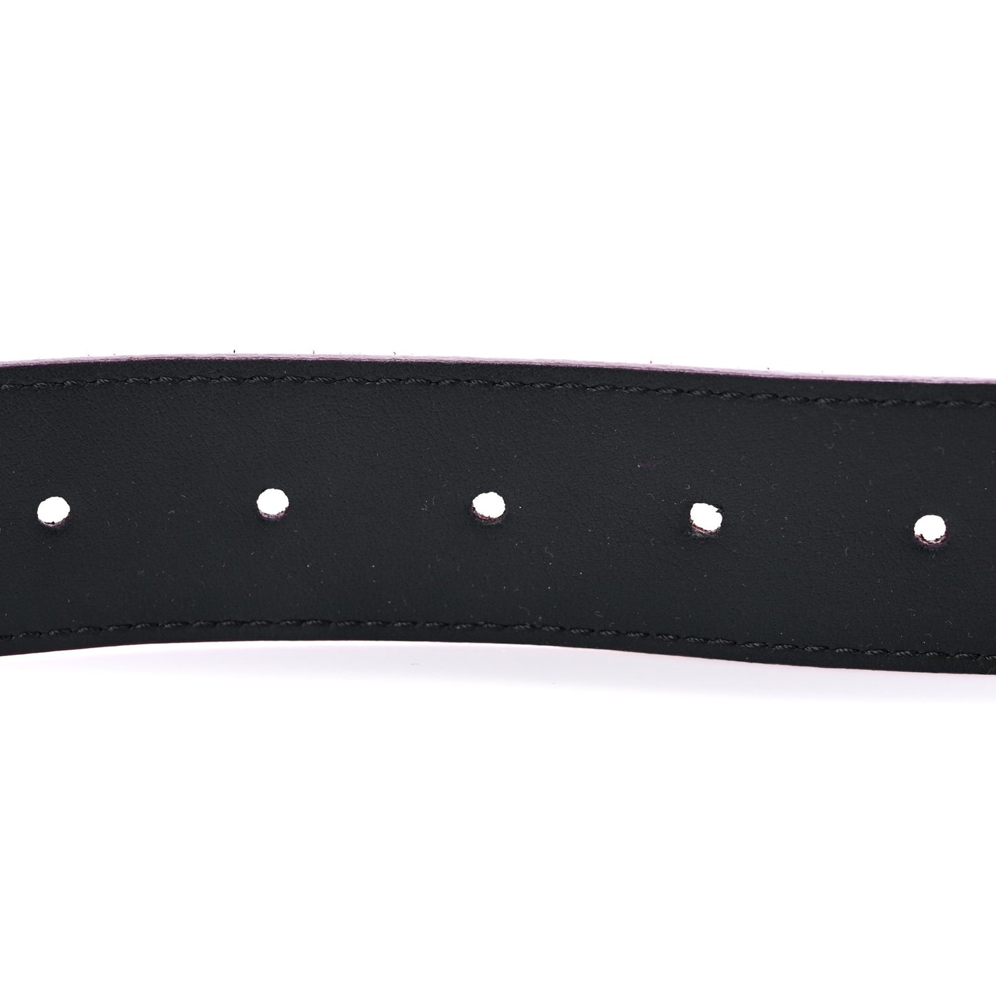 Suede Calfskin Mini Damier Belt 100 40 Bordeaux