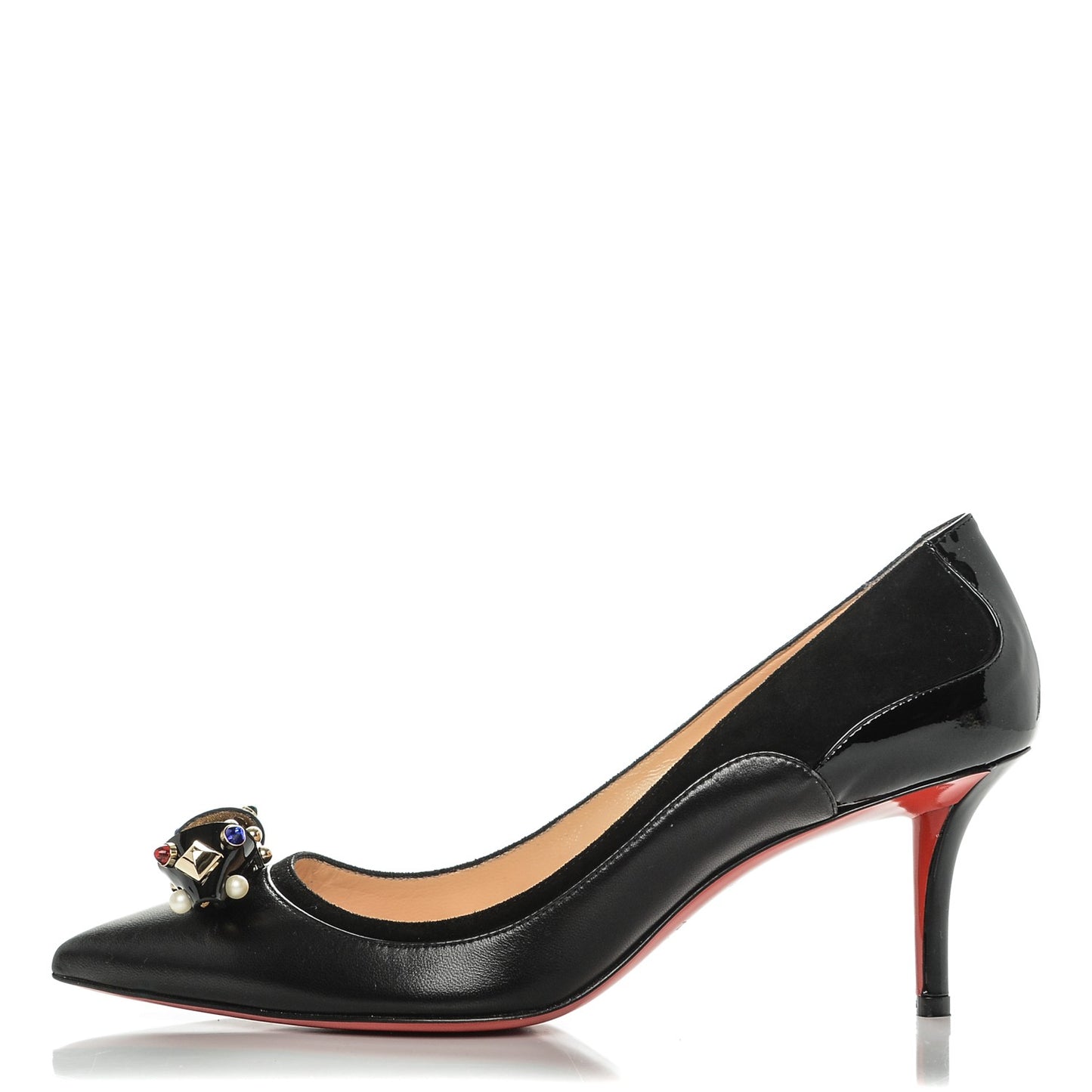 Nappa Patent Tudorchic 70 Pumps 38 Black