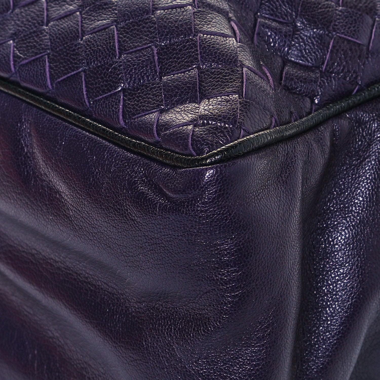 Bottega Veneta Nappa Intrecciato Tote Turbolence Black 10 of 17
