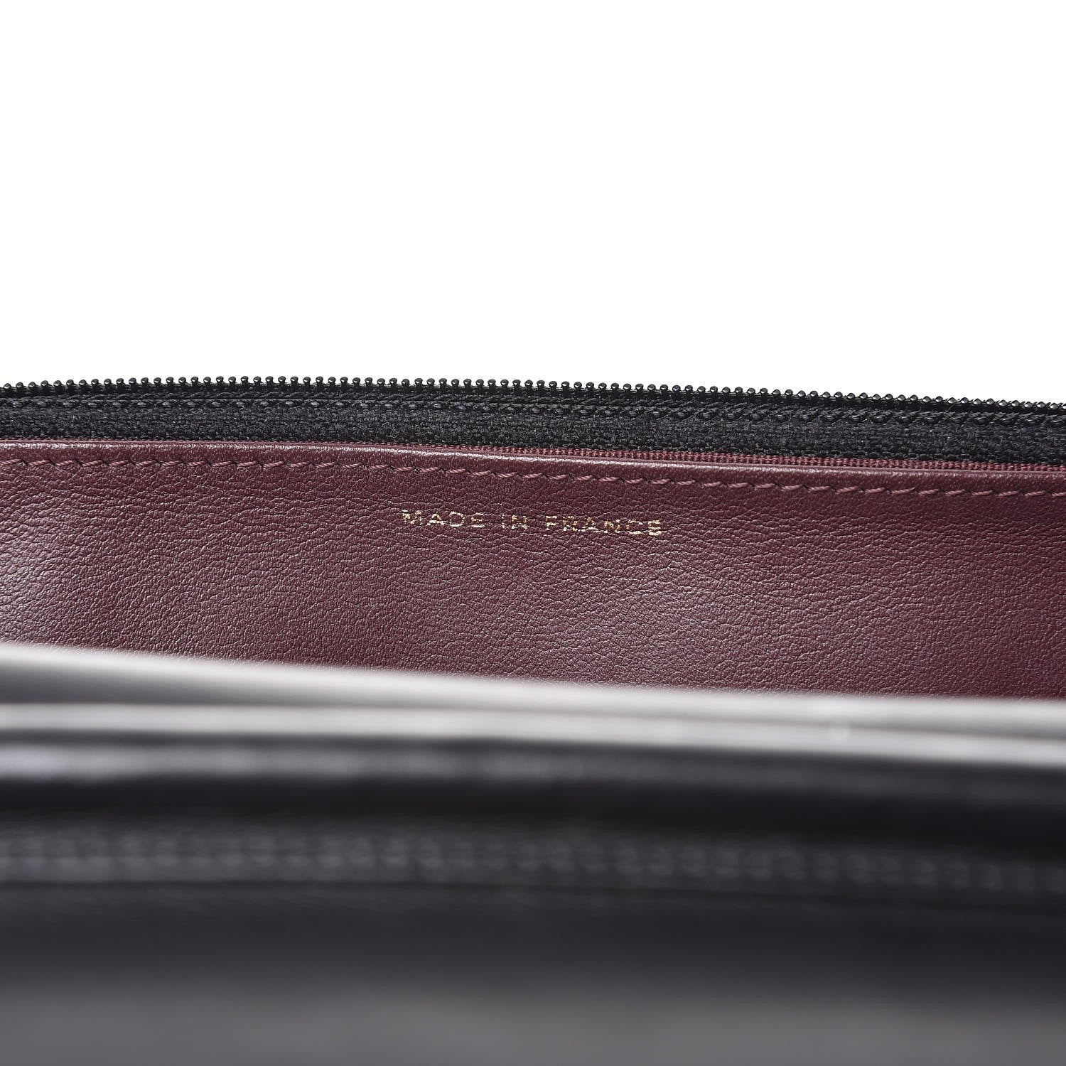 Chanel Aged Calfskin Quilted Lucky Charms 2.55 Reissue Wallet On Chain WOC Black 9 of 13