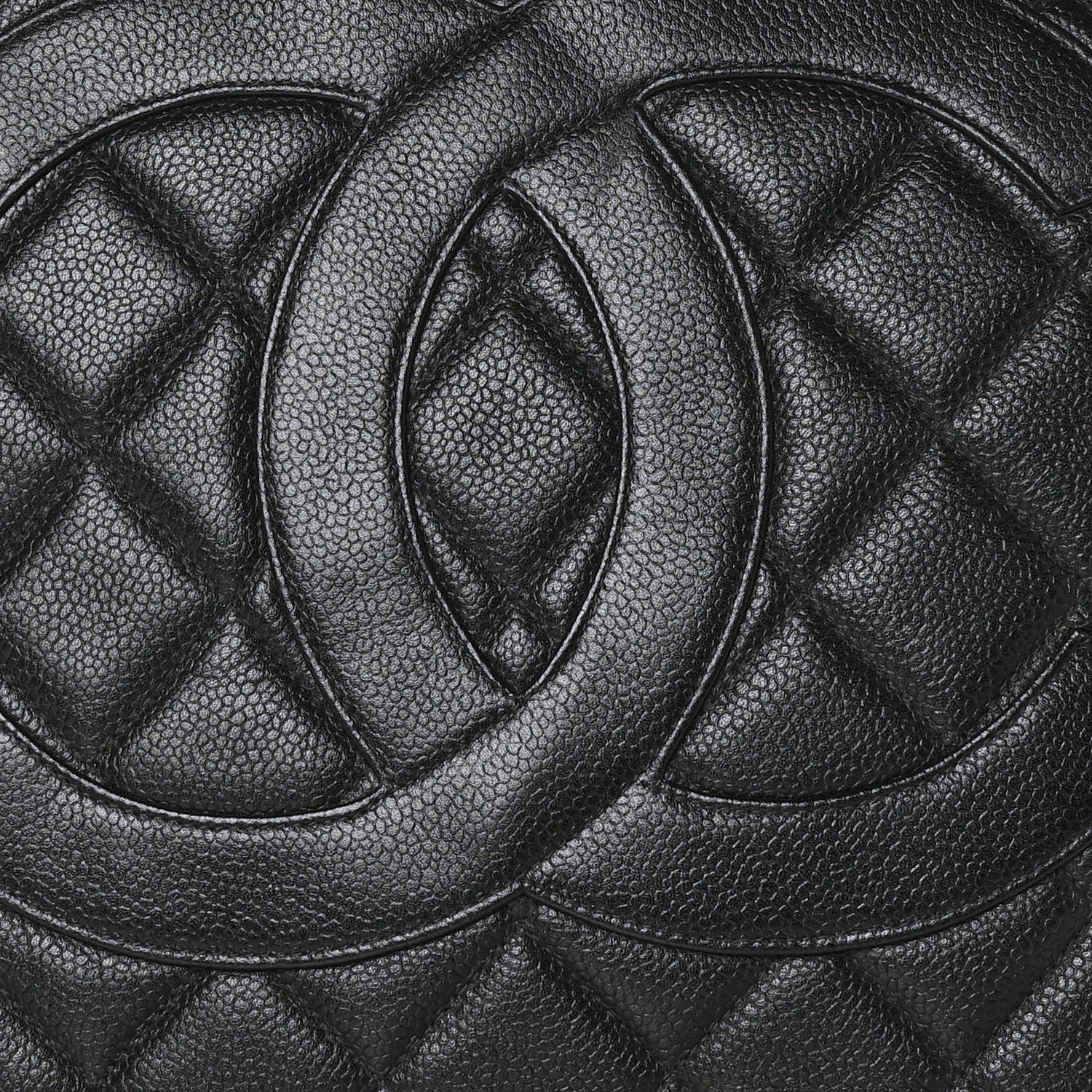 Chanel Caviar Quilted Medallion Tote Black 8 of 10