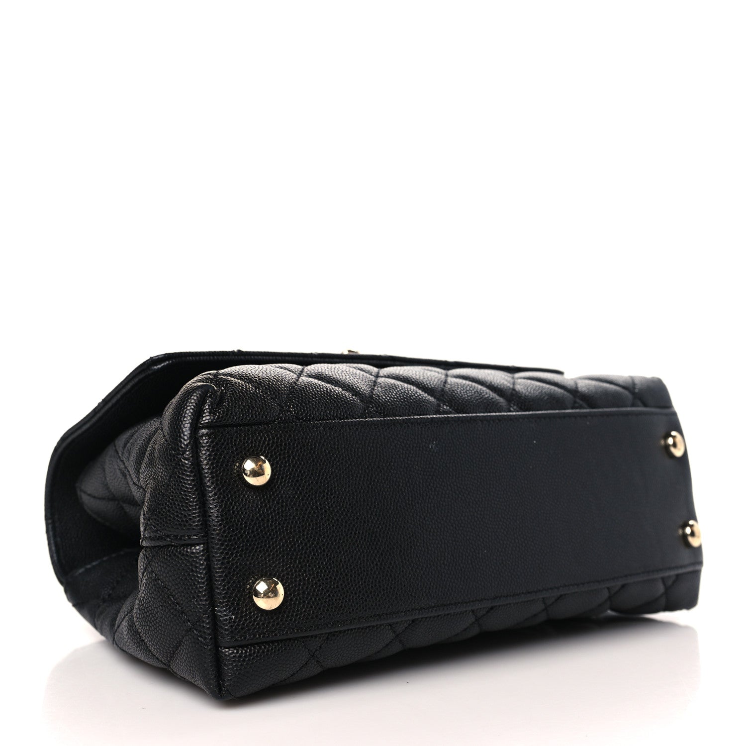 Chanel Caviar Quilted Mini Coco Handle Flap Black 4 of 9