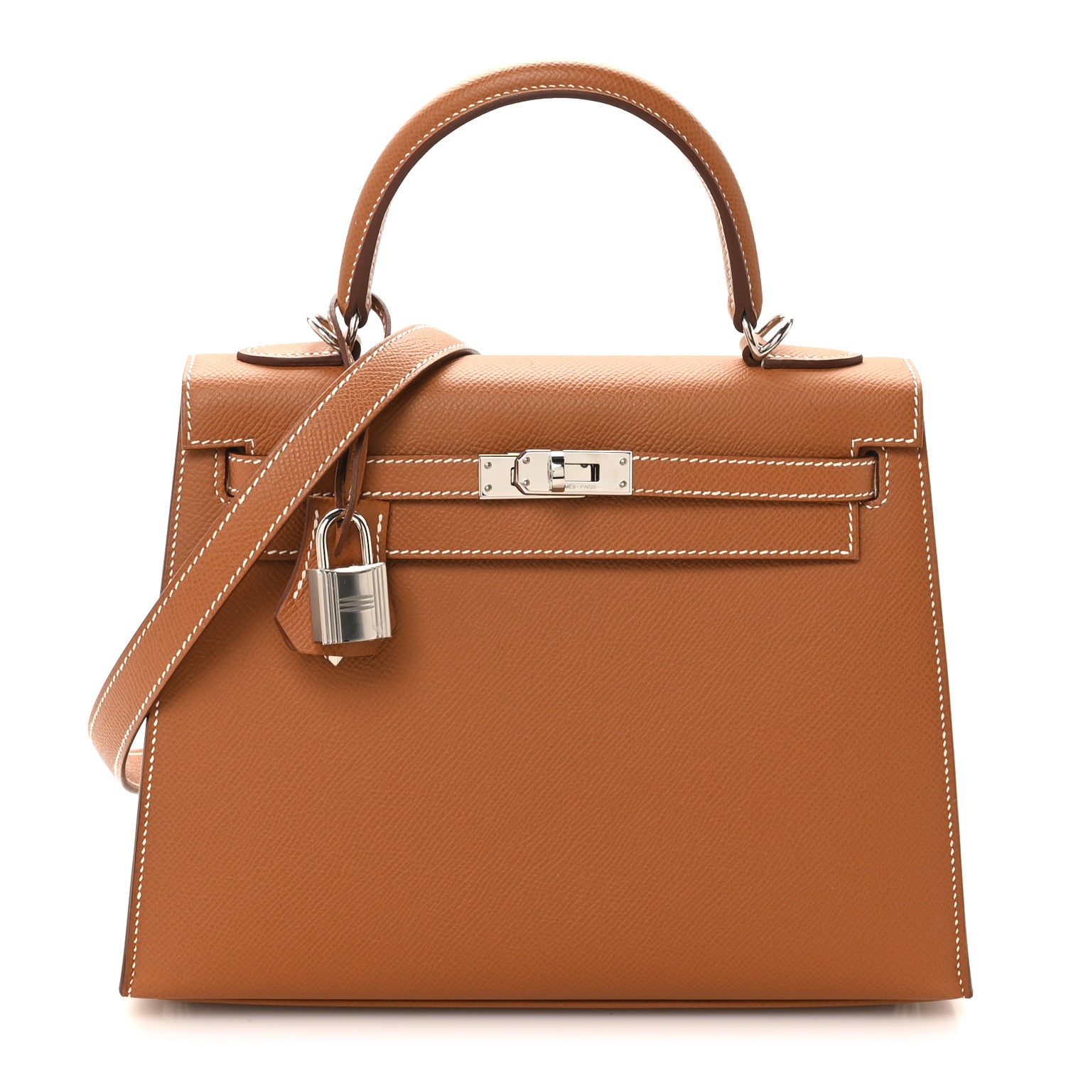 Hermes Epsom Kelly Sellier 25 Gold 1 of 11