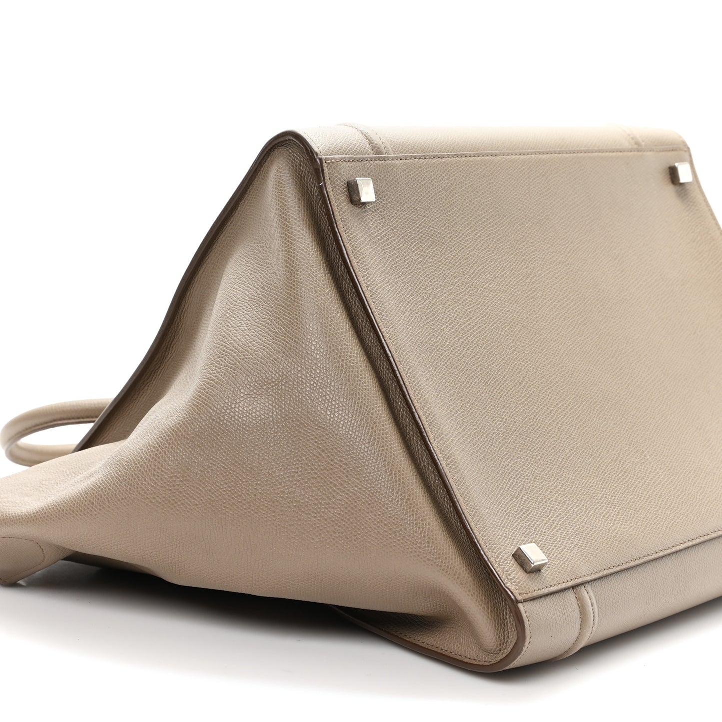 Baby Grained Calfskin Medium Phantom Luggage Taupe