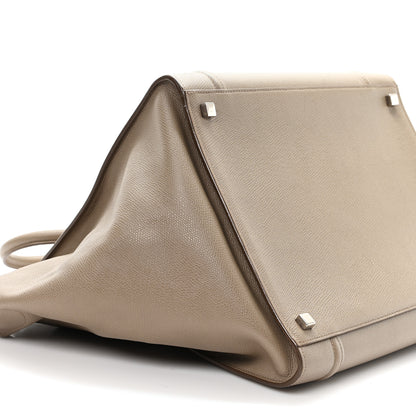 Celine Baby Grained Calfskin Medium Phantom Luggage Taupe 8 of 11