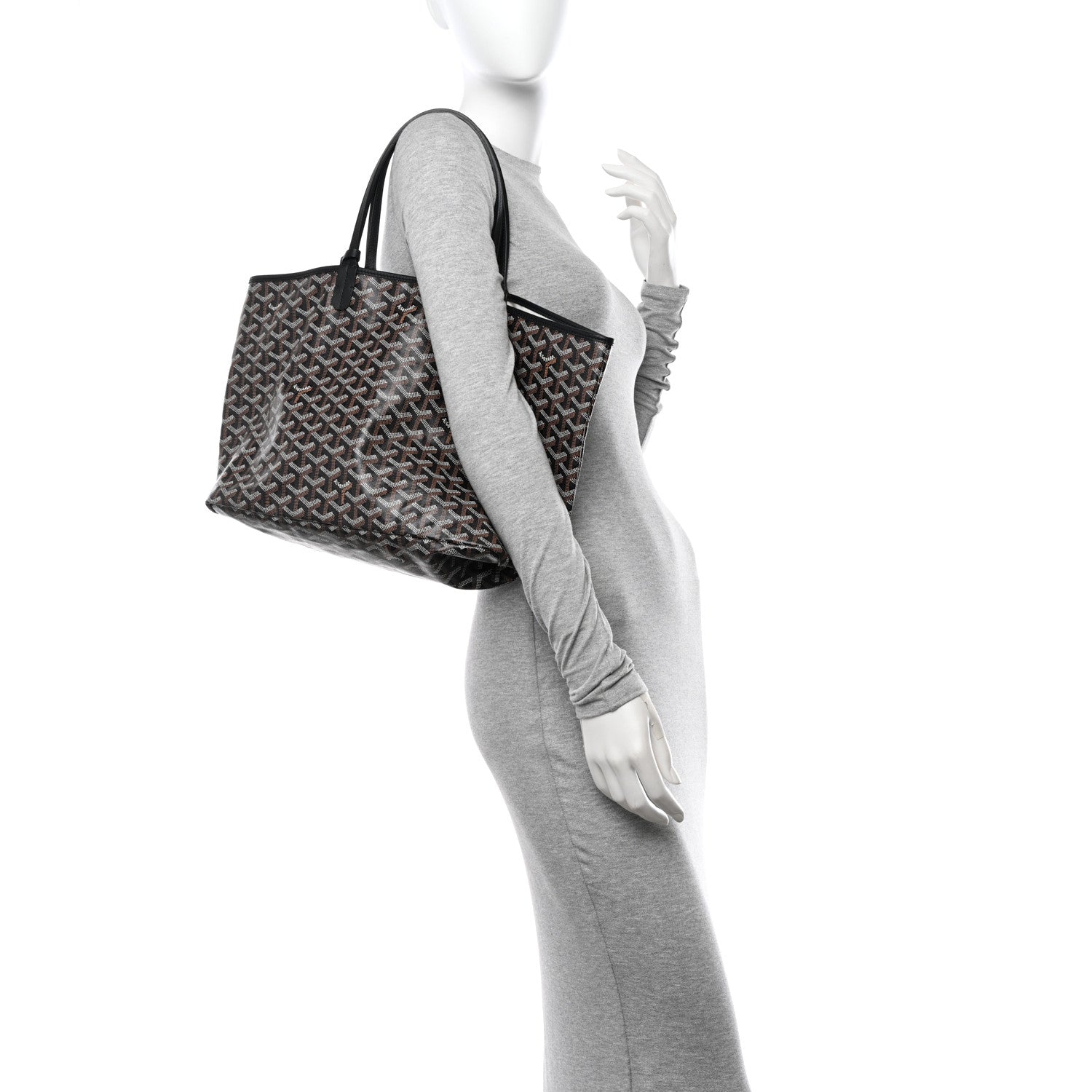 Goyard Goyardine Saint Louis PM Black 2 of 11