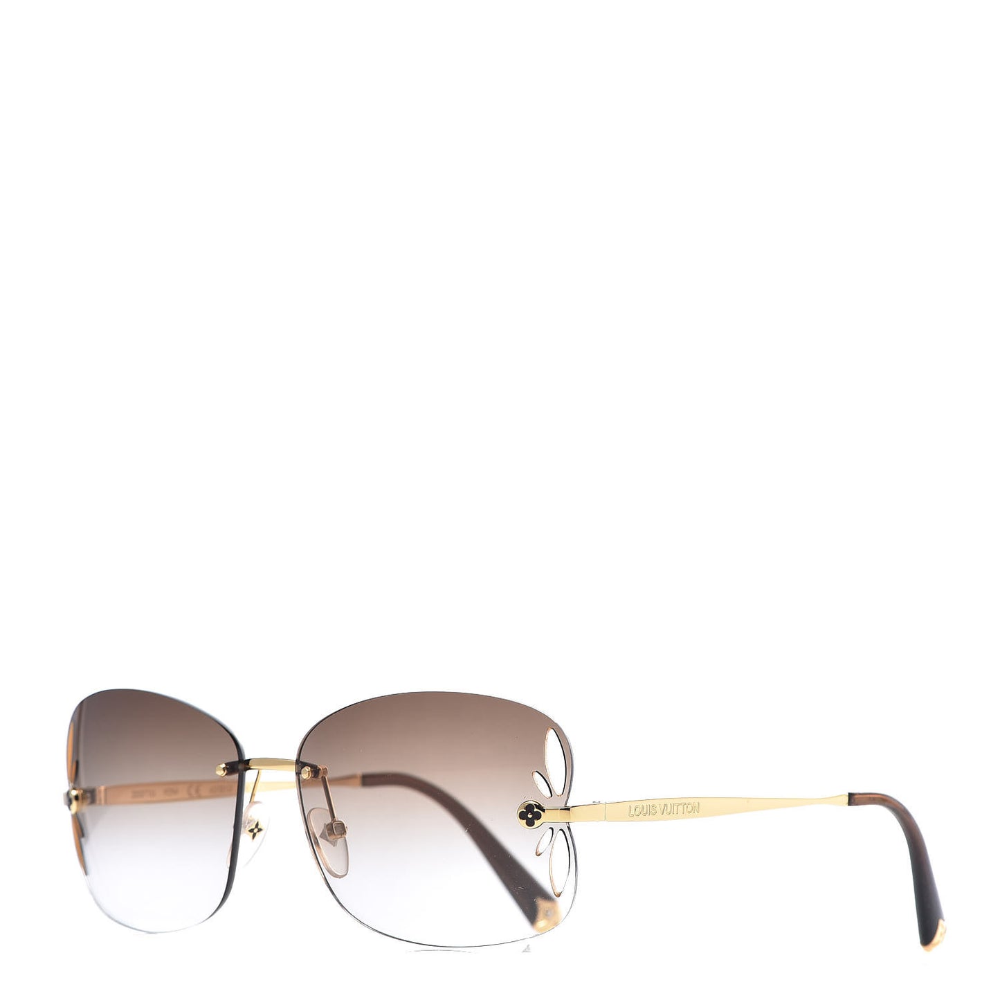 Lily Sunglasses Z0371U Brown Glitter