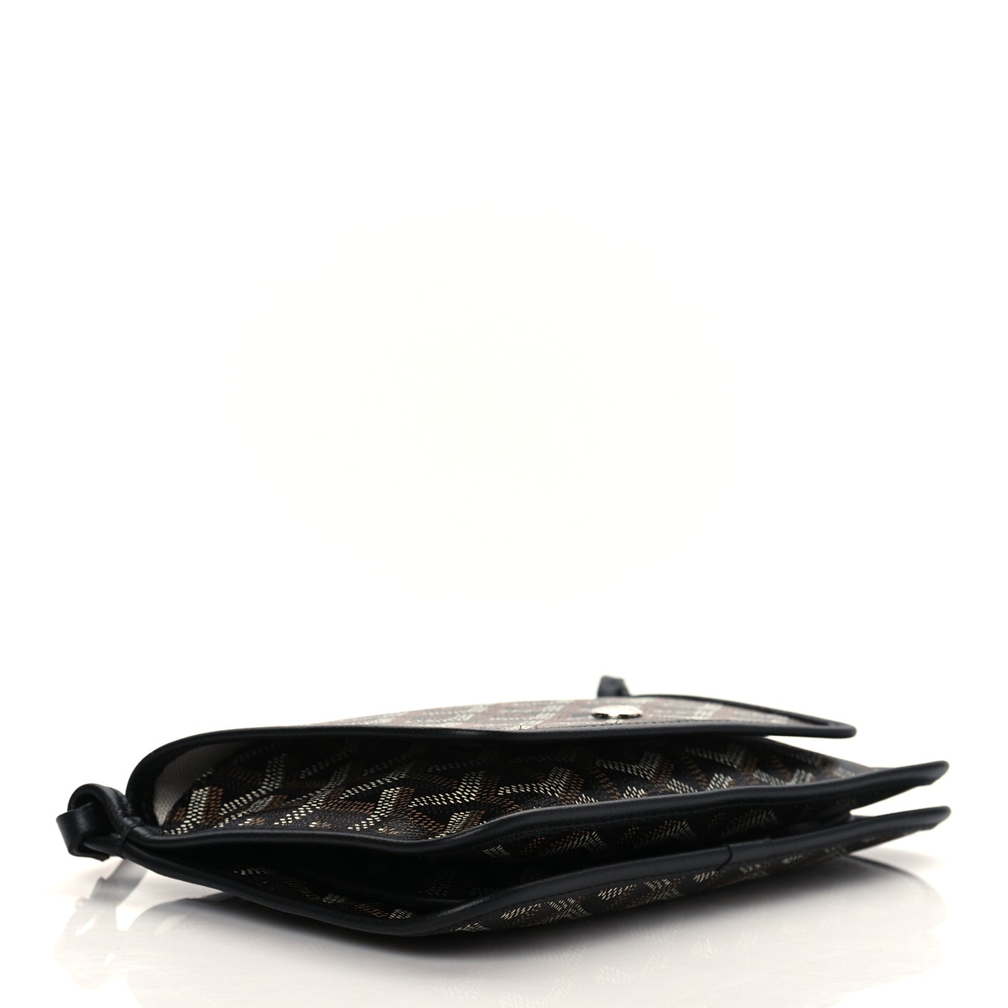 Goyardine Plumet Wallet Clutch Black