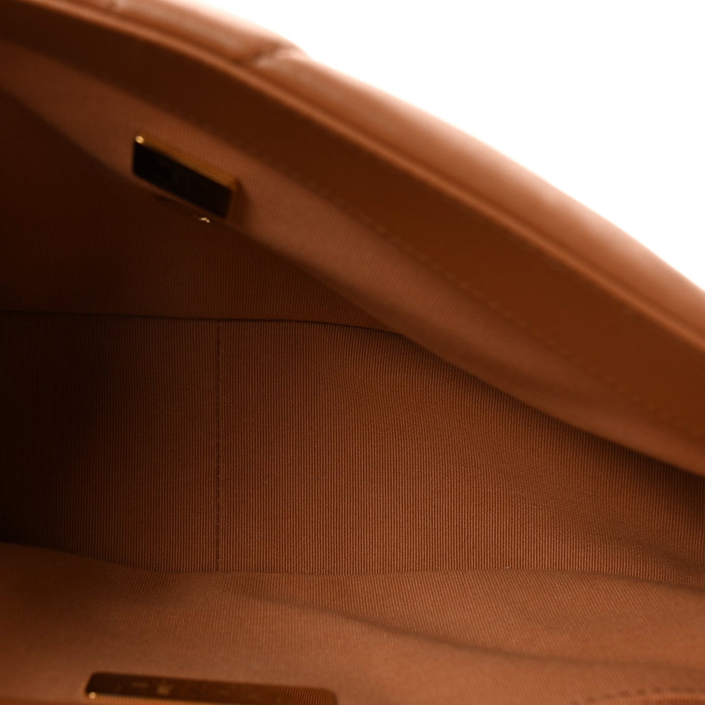 Lambskin Quilted Medium Chanel 19 Flap Brown
