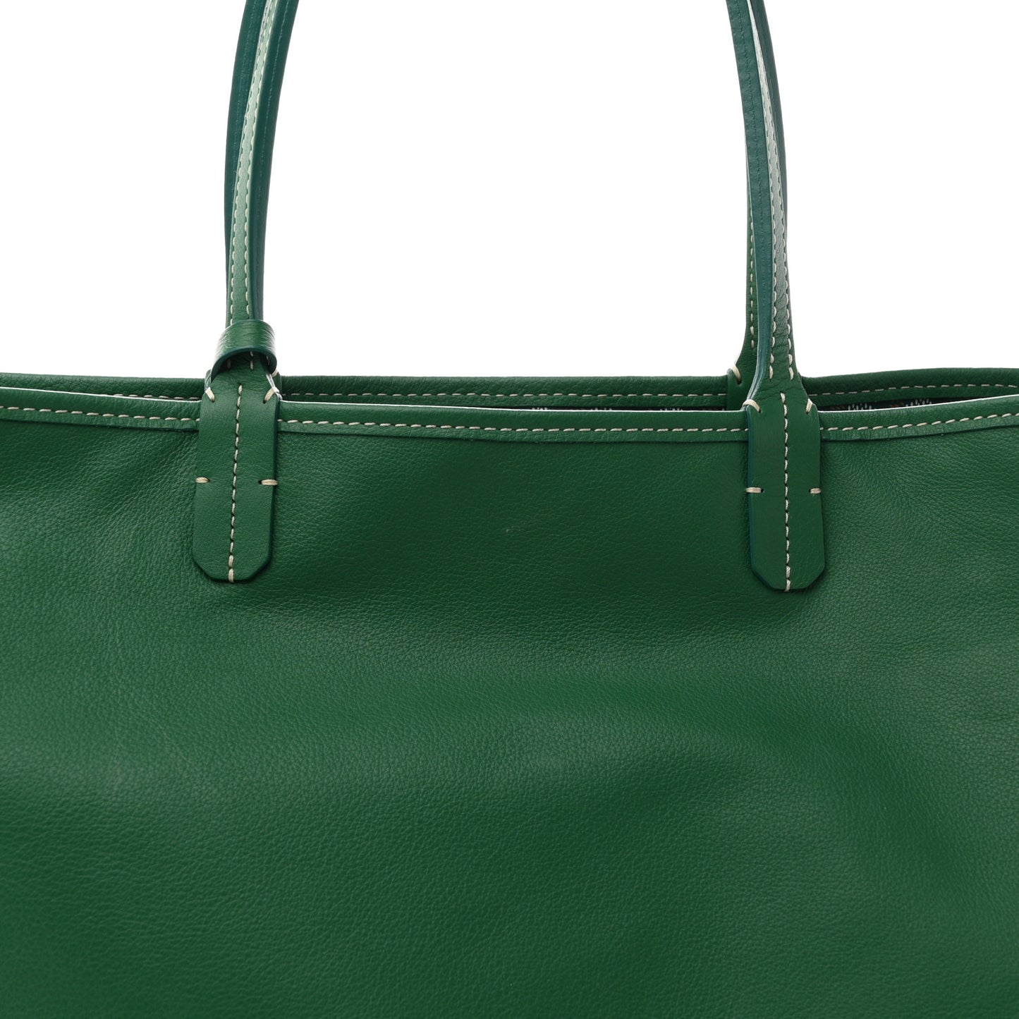 Goyardine Reversible Anjou PM Green