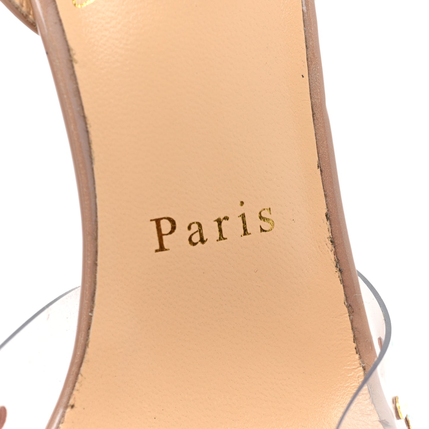 PVC Calf Alicoco Spikaqueen 100 Pumps 37 Nude