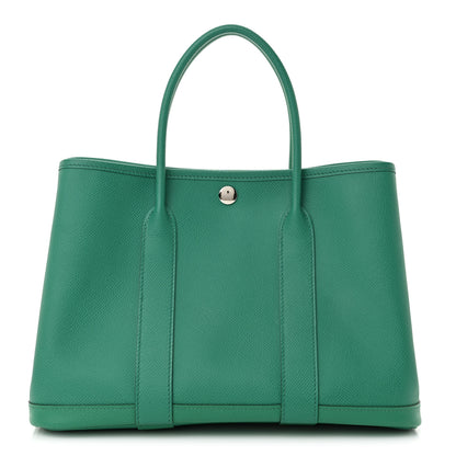 Hermes Epsom Garden Party Tote 30 TPM Vert Verone 1 of 11