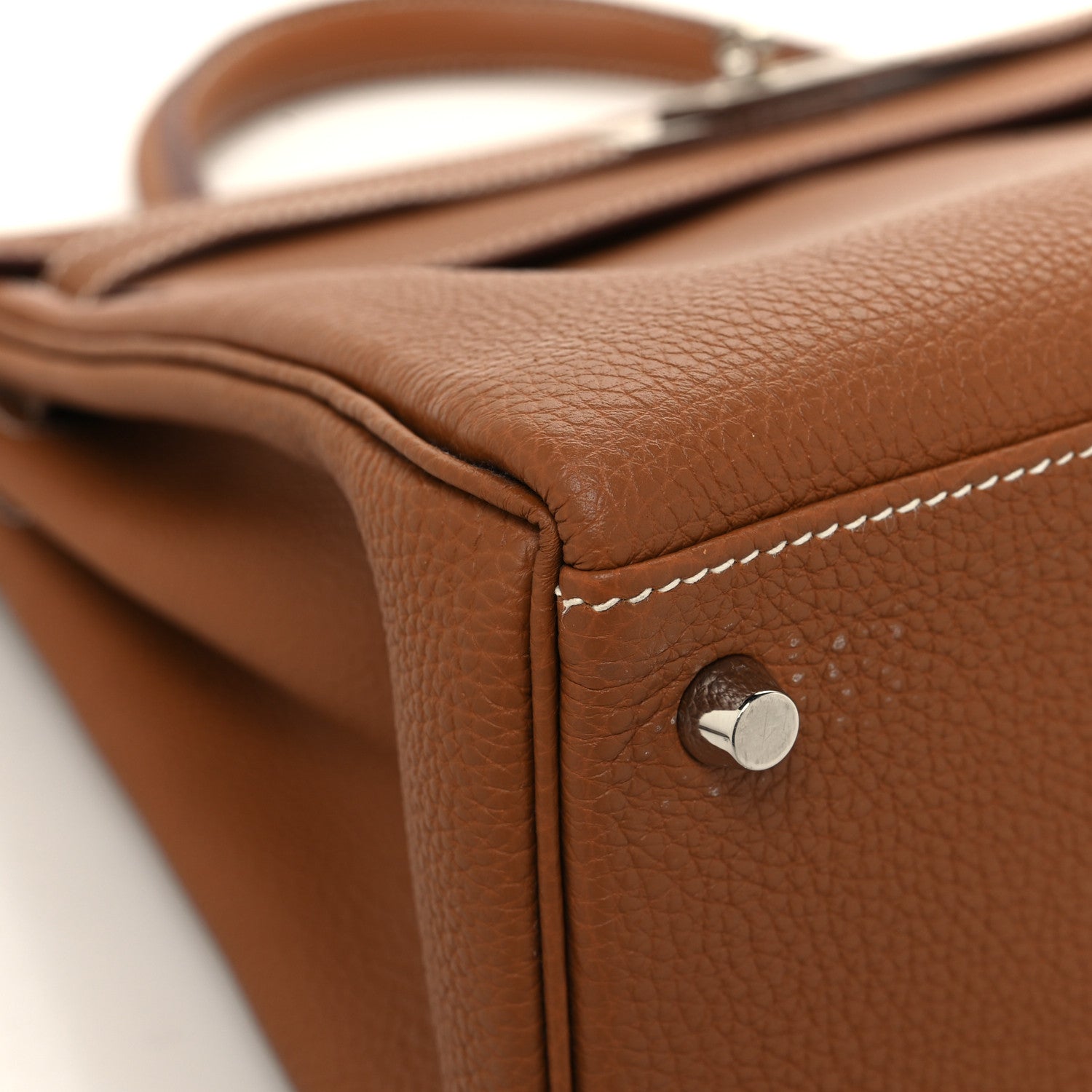 Hermes Togo Kelly Retourne 32 Gold 9 of 13