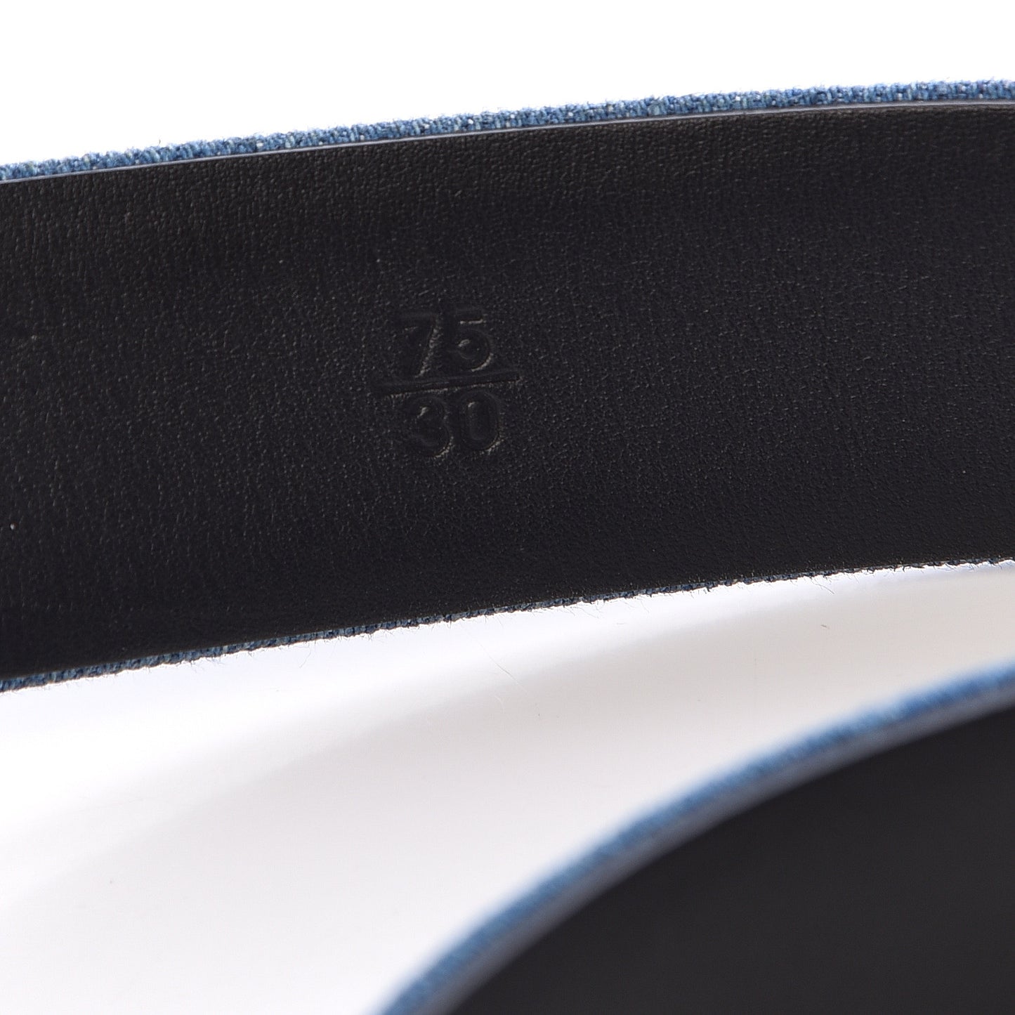 Denim CC Belt 75 30 Blue