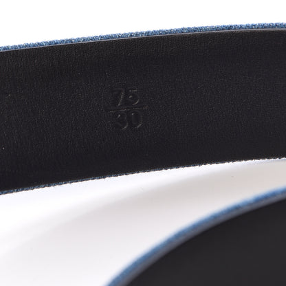 Chanel Denim CC Belt 75 30 Blue 7 of 8