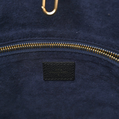 Louis Vuitton Empreinte Monogram Giant Neverfull MM Black 6 of 9
