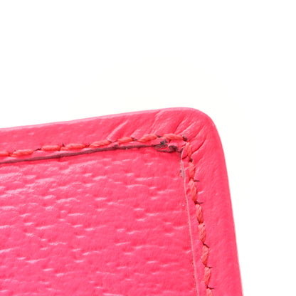 Gucci Calfskin Flora Print Zumi Card Case Fuxia Fluo 11 of 12