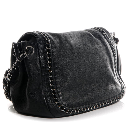 Chanel Calfskin Luxe Ligne Flap Bag Black 3 of 8