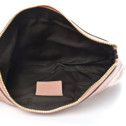 Gucci Crystal Monogram New Britt Wristlet Pink 5 of 10