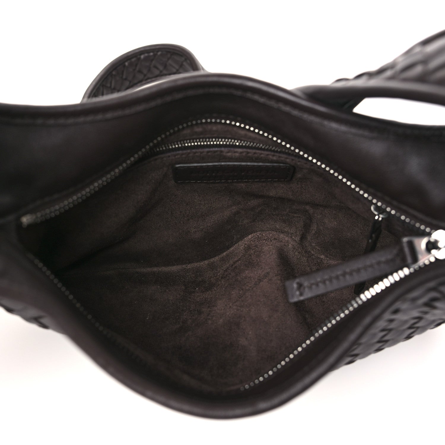 Bottega Veneta Nappa Intrecciato Small Veneto Crossbody Bag Fondant 5 of 10