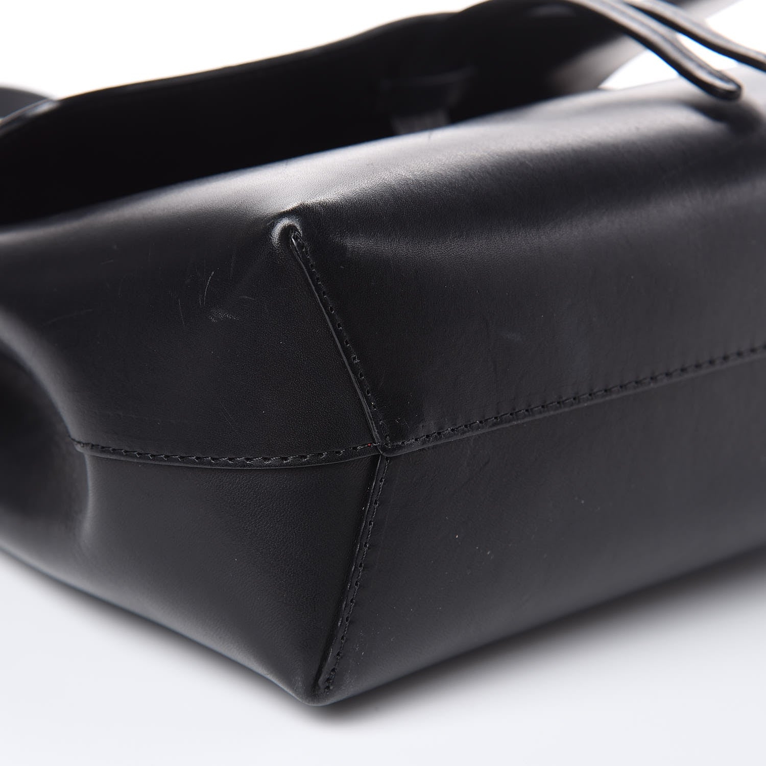 Mansur Gavriel Calfskin Mini Lady Bag Black Flamma 8 of 15