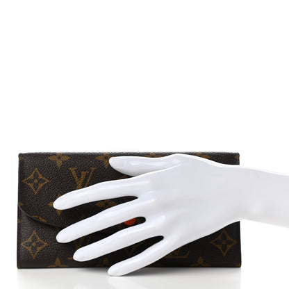 Louis Vuitton Monogram Emilie Wallet Piment 2 of 8