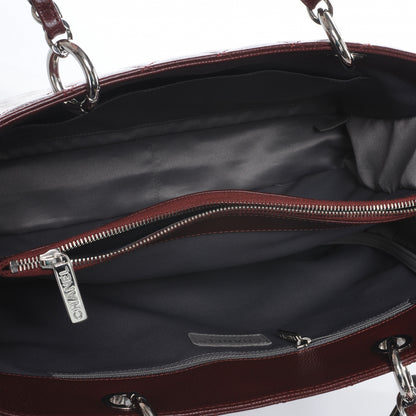 Chanel Caviar Grand Shopping Tote GST Bordeaux 8 of 8