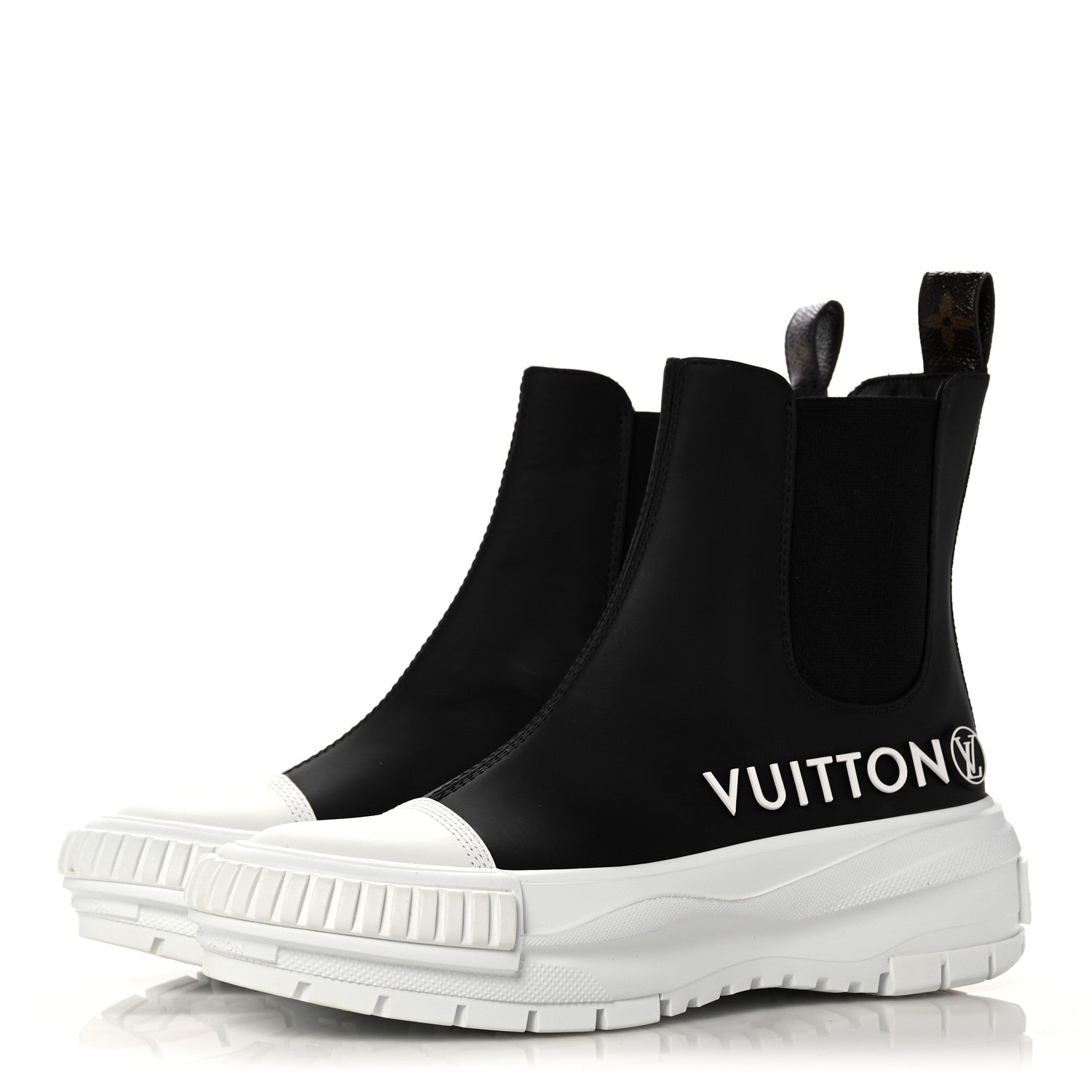 Louis Vuitton SQUAD SNEAKER BOOT 36 Black 3 of 10