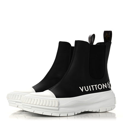 Louis Vuitton SQUAD SNEAKER BOOT 36 Black 3 of 10